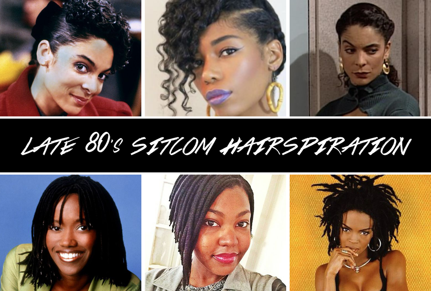 Sitcom Hairspiration Living Freshly Different In The 80 s Mayvenn