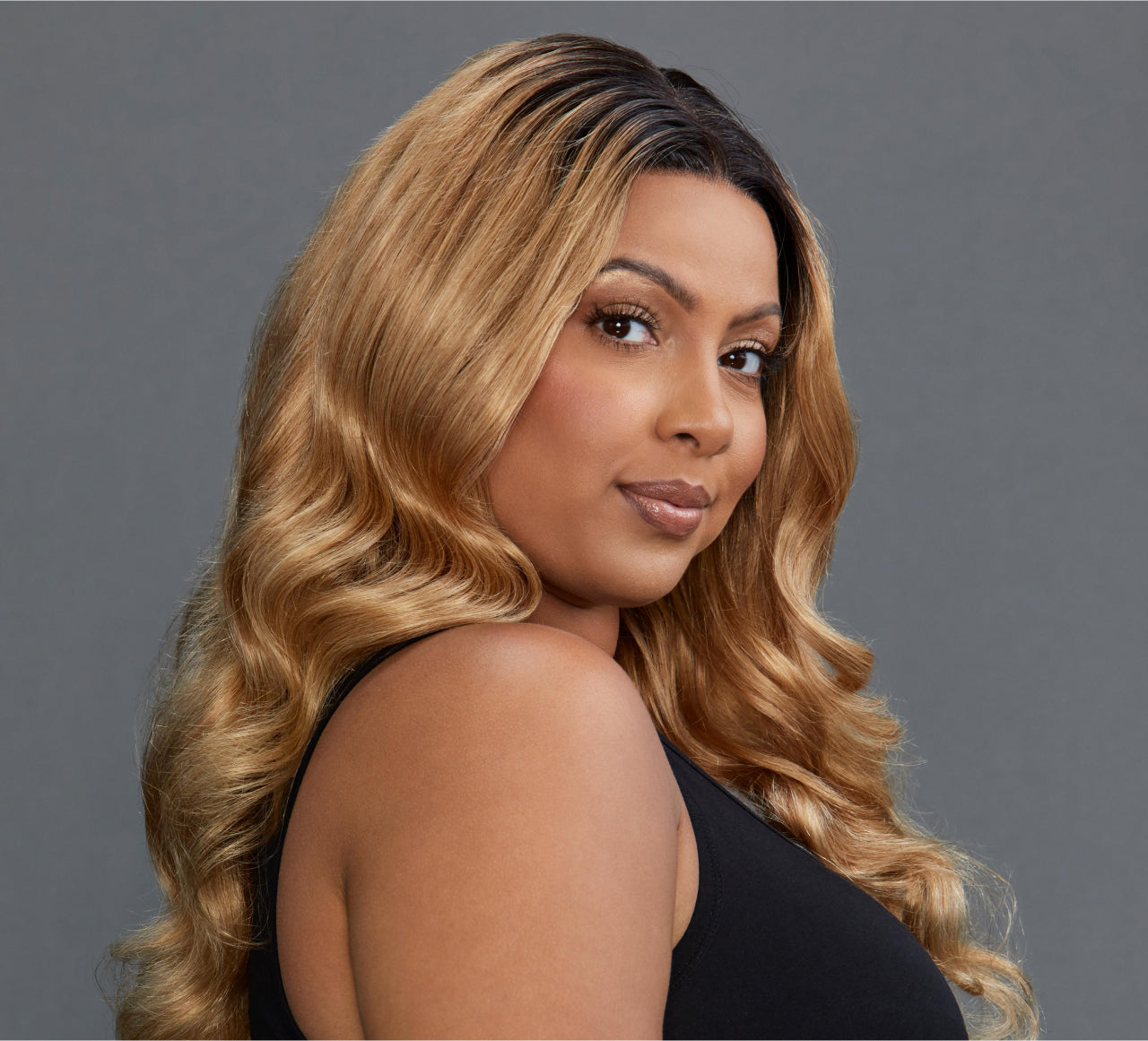 Dark Blonde (#27) with Dark Roots (#1B)||carousel