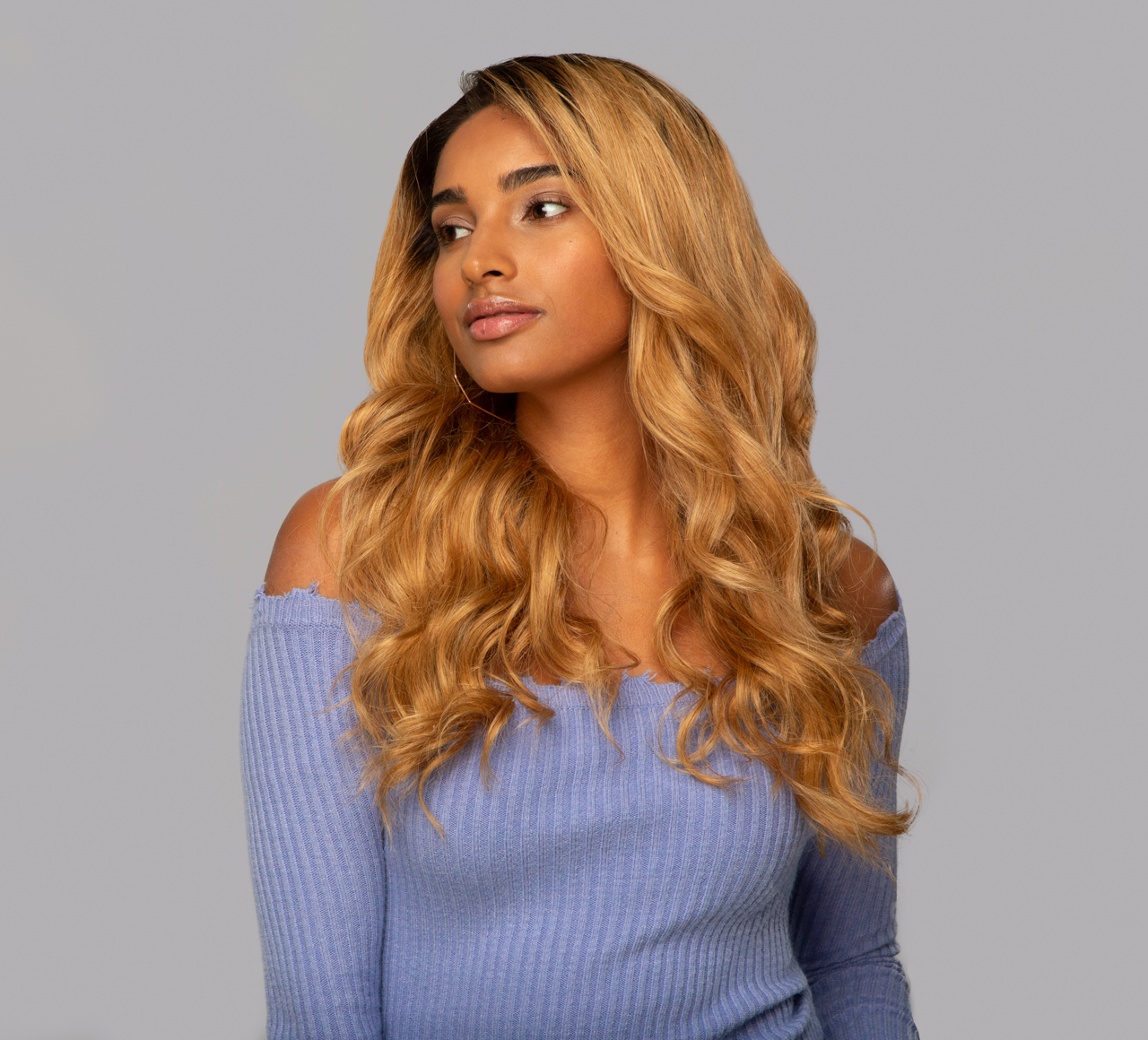 Dark Blonde (#27) with Dark Roots (#1B)||carousel