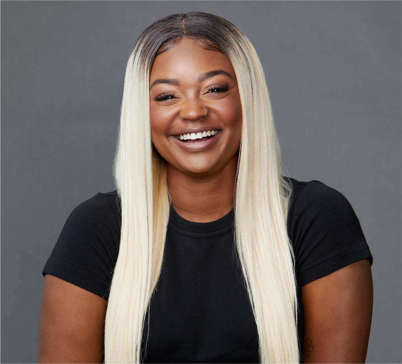 Blonde (#613) with Dark Roots (#1B)||carousel