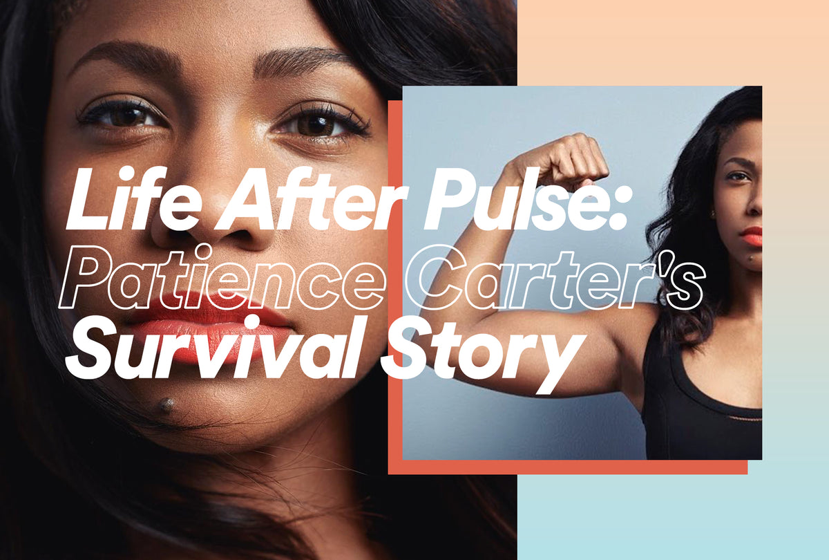 Patience Carter photographed for a feature on surviving the Pulse shooting