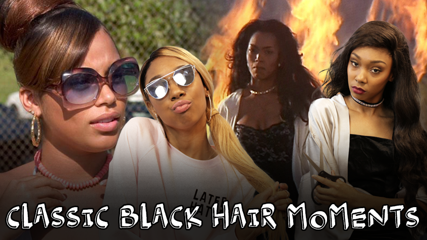 One Woman Recreates 6 Iconic Hairstyles From Classic Black Movies
