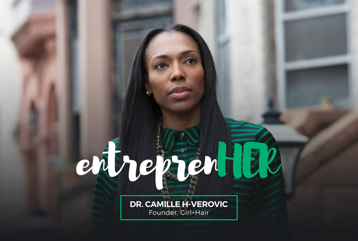 Founder of a scalp care brand for protective styles featured in EntreprenHER