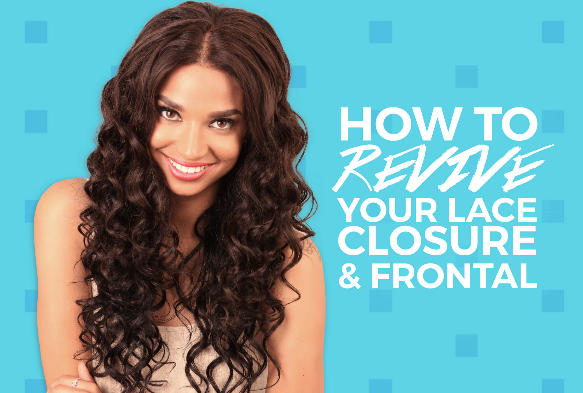 Old, Torn, Over Bleached Lace Closure? Here's How To Fix It!