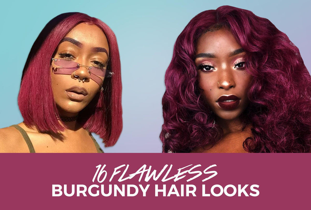 16 Flawless Burgundy Hair Looks