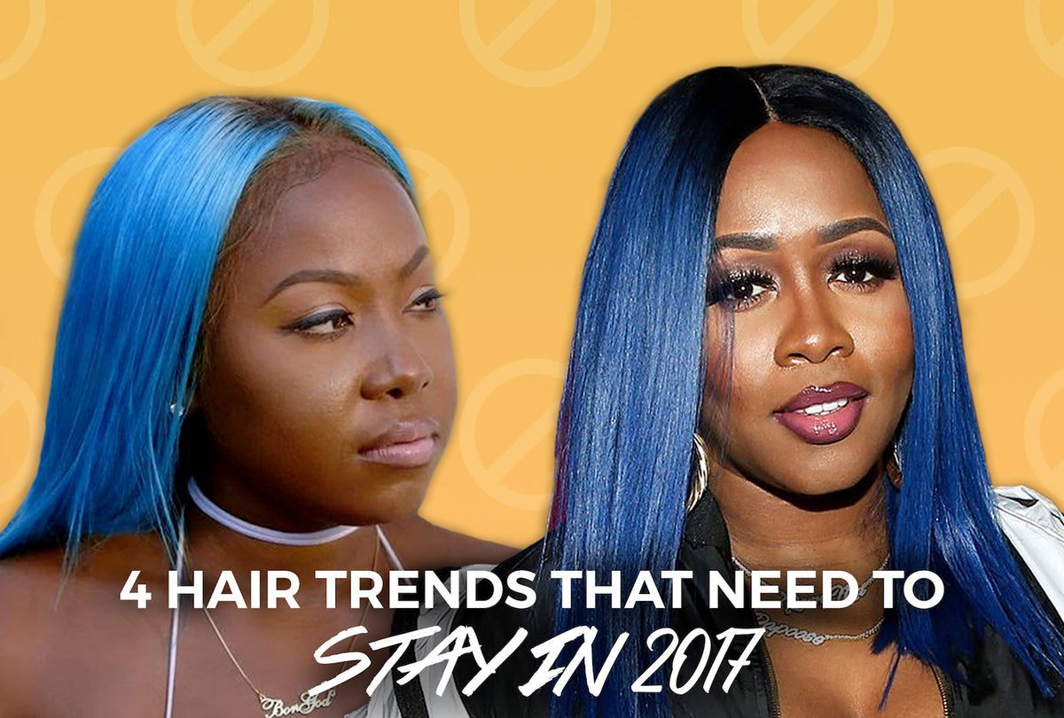 Four dated hairstyle trends shown before being retired for the new year