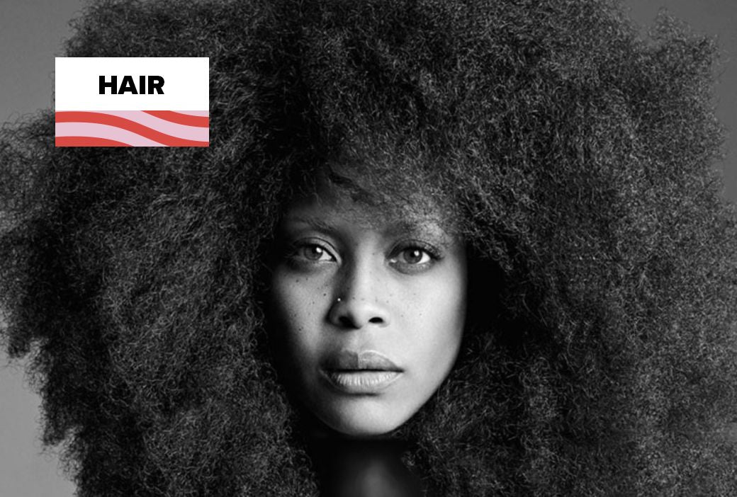 Nineties natural hair icons wearing afros, locs and twist-outs