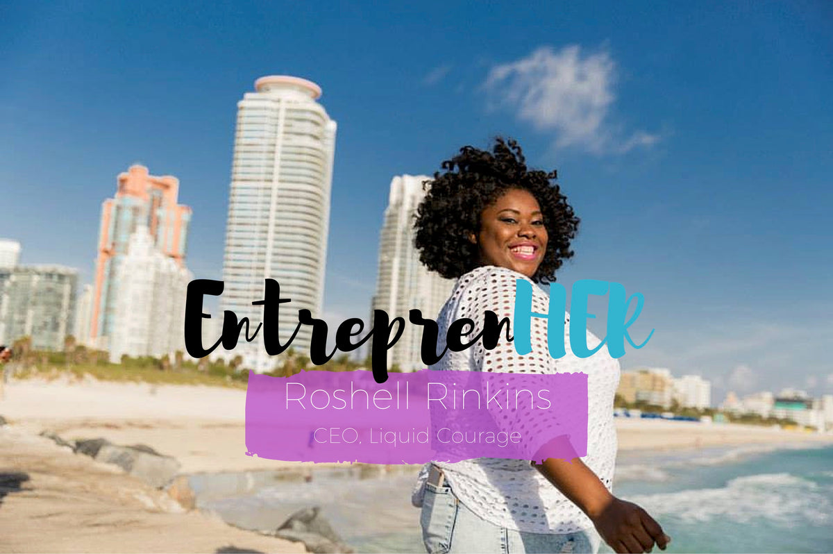 Black woman entrepreneur photographed for the Mayvenn EntreprenHER beauty business interview series