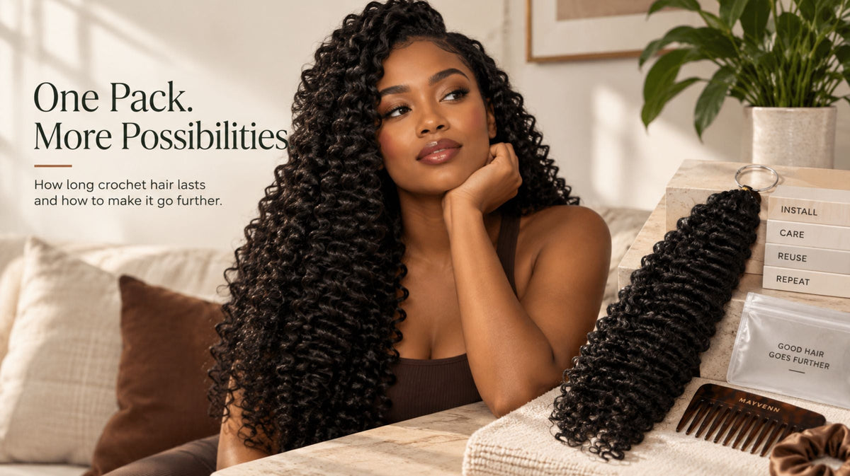 how long does crochet hair last