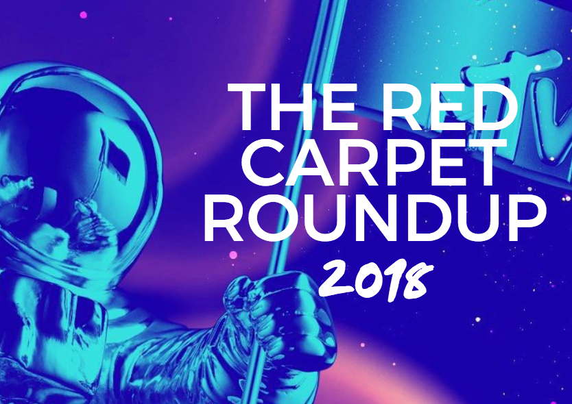 Celebrity hair and fashion looks from the MTV VMAs pink carpet