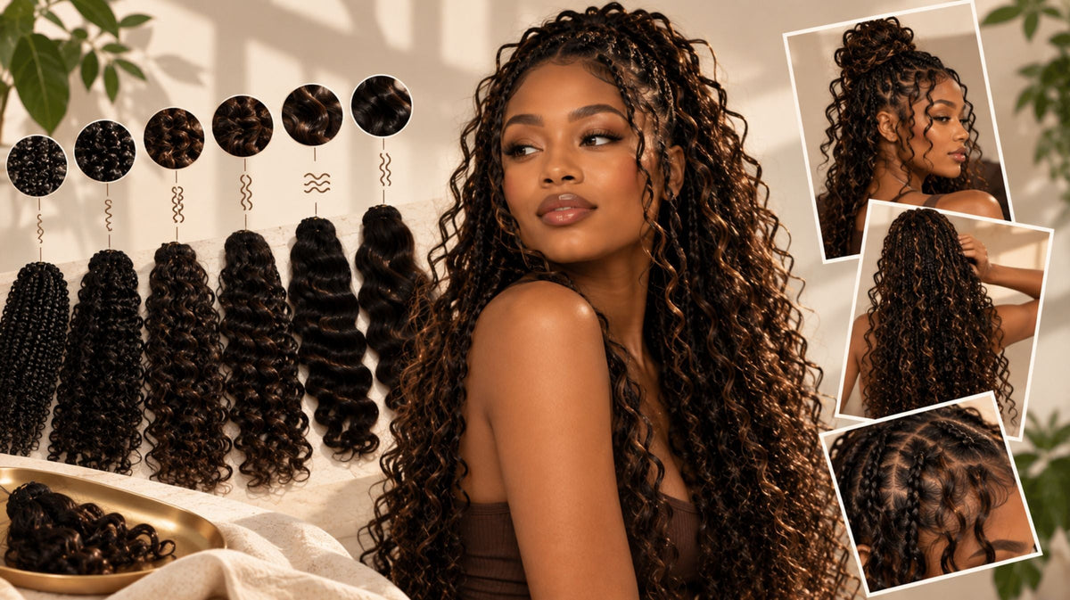 The Best Human Hair for Boho Braids