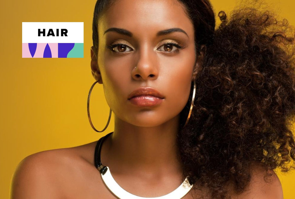 Wigs at different densities compared side by side for fullness