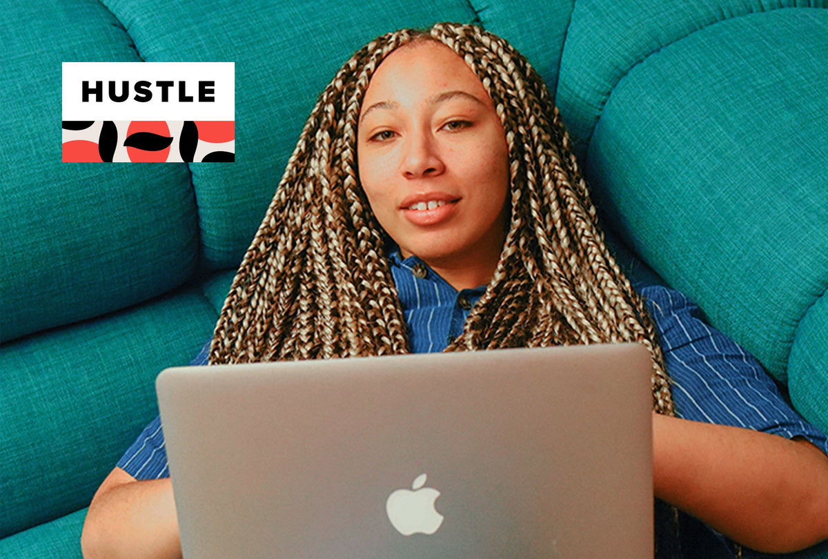 Writer Laurise McMillian photographed for the MediaMayvenn interview series