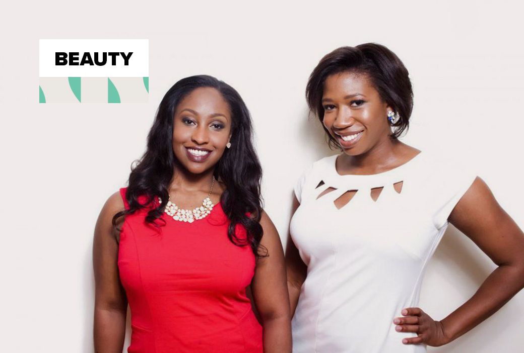 Makeup products from brands owned by women of color displayed together