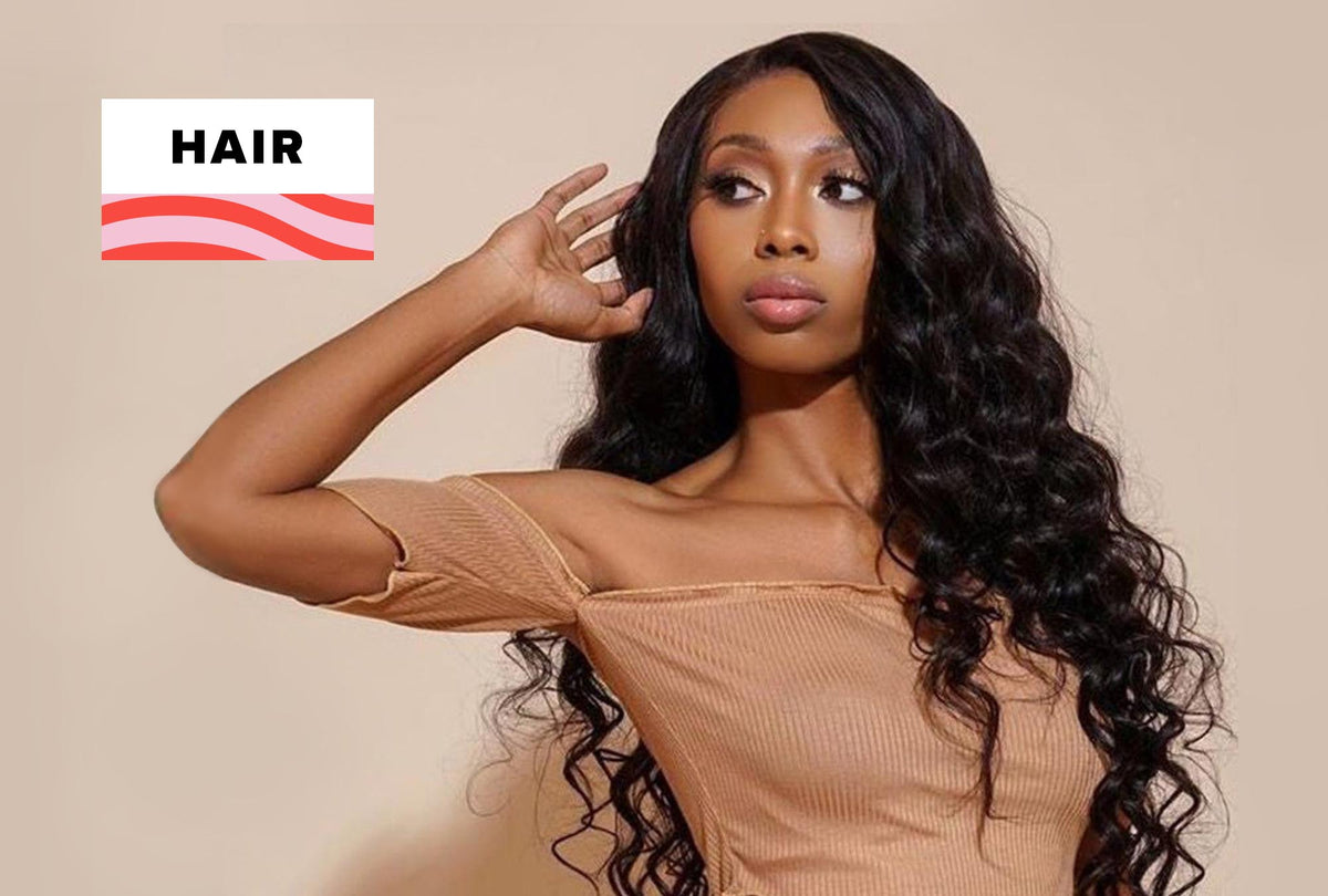 Braided hair underneath a wig cap showing how to maintain hair under a wig