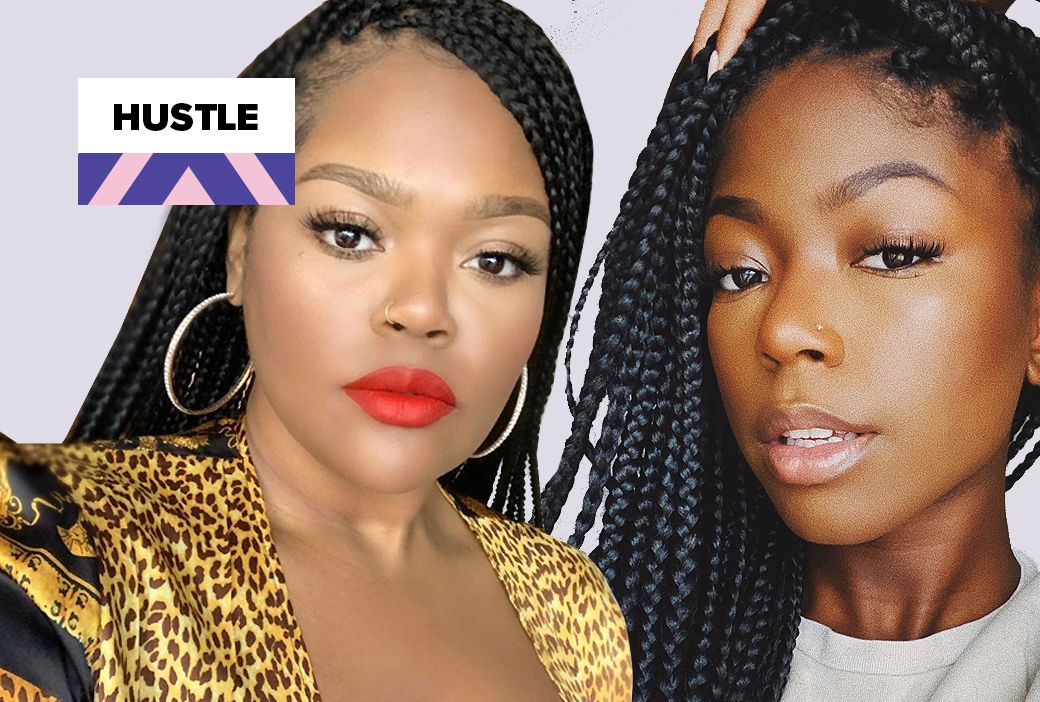 Three beauty professionals featured in the Mayvenn stylist highlight series