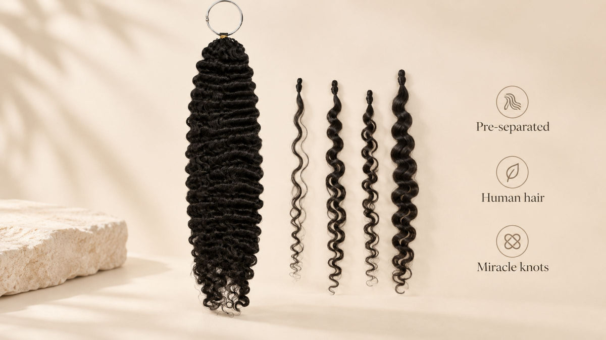 what is feather crochet hair