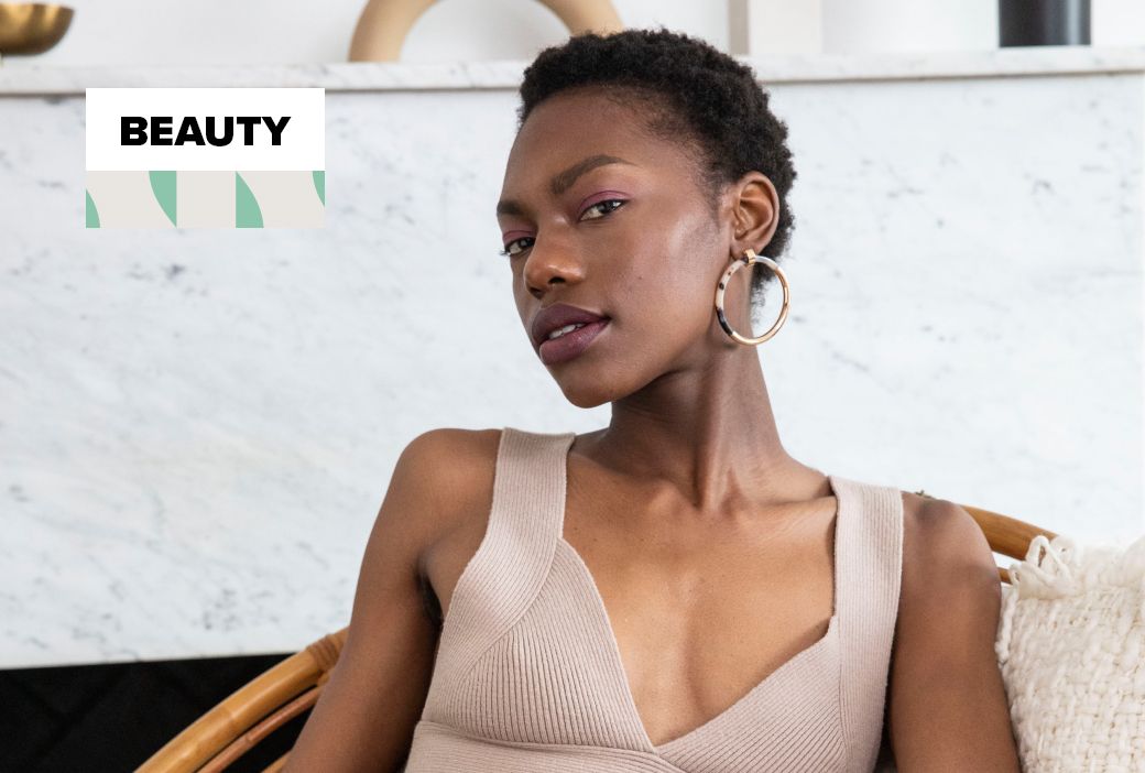 Occlusive balm applied to the face for overnight skincare slugging