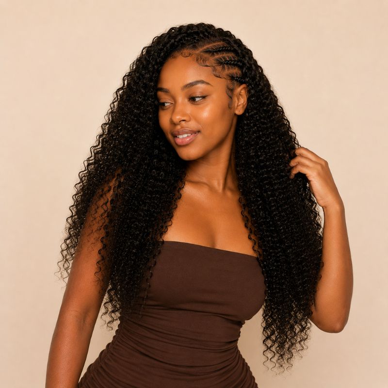 Feather Crochet Hair
