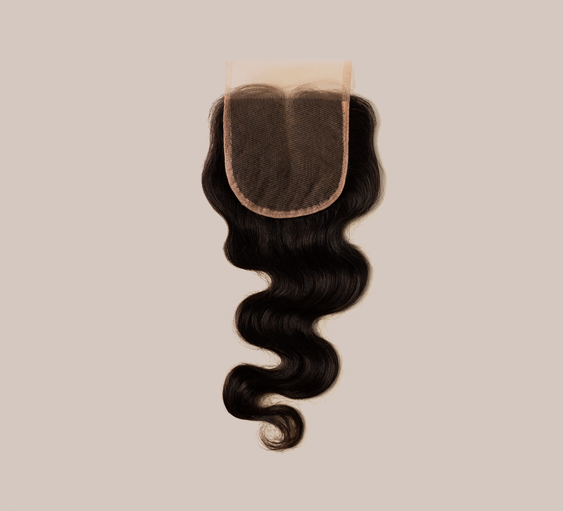 Virgin human hair lace closures