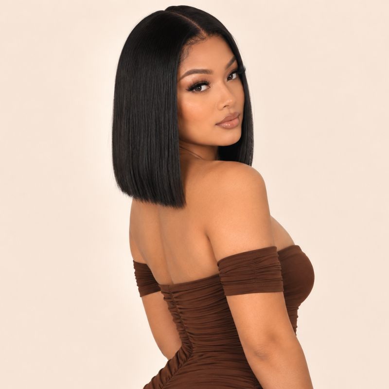 Straight Lace Front Bob Wig