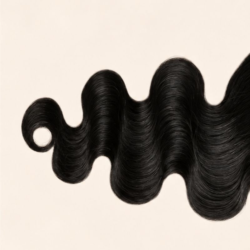 Body Wave 7x7 HD Lace Closure - #1 Jet Black