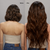 5 Medium Brown Seamless Clip-Ins Before and After