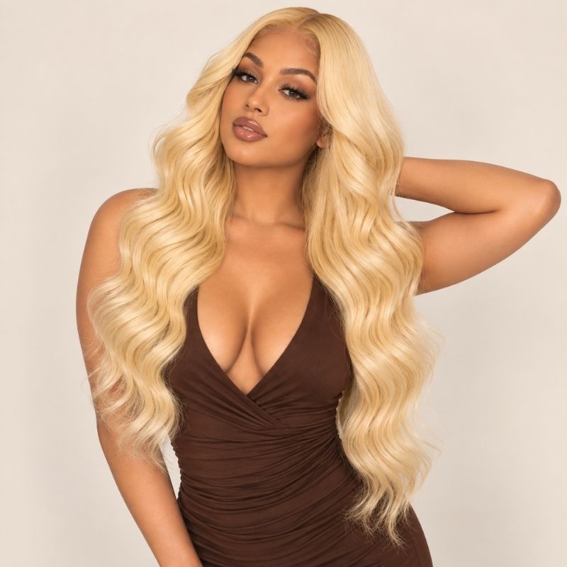 #613 Blonde Body Wave 3 Bundle Deal — 100% Human Hair