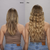 8 Blonde Seamless Clip-Ins Before and After