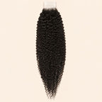 Two by six inch lace base built to blend a deep part into unrelaxed hair
