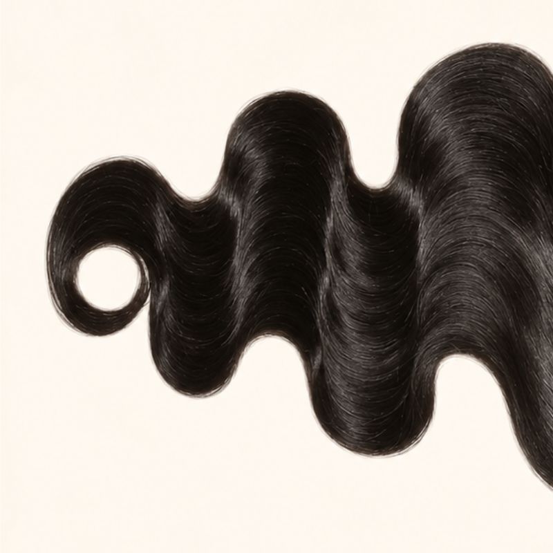 Body Wave 6x6 HD Lace Closure - #1 Jet Black