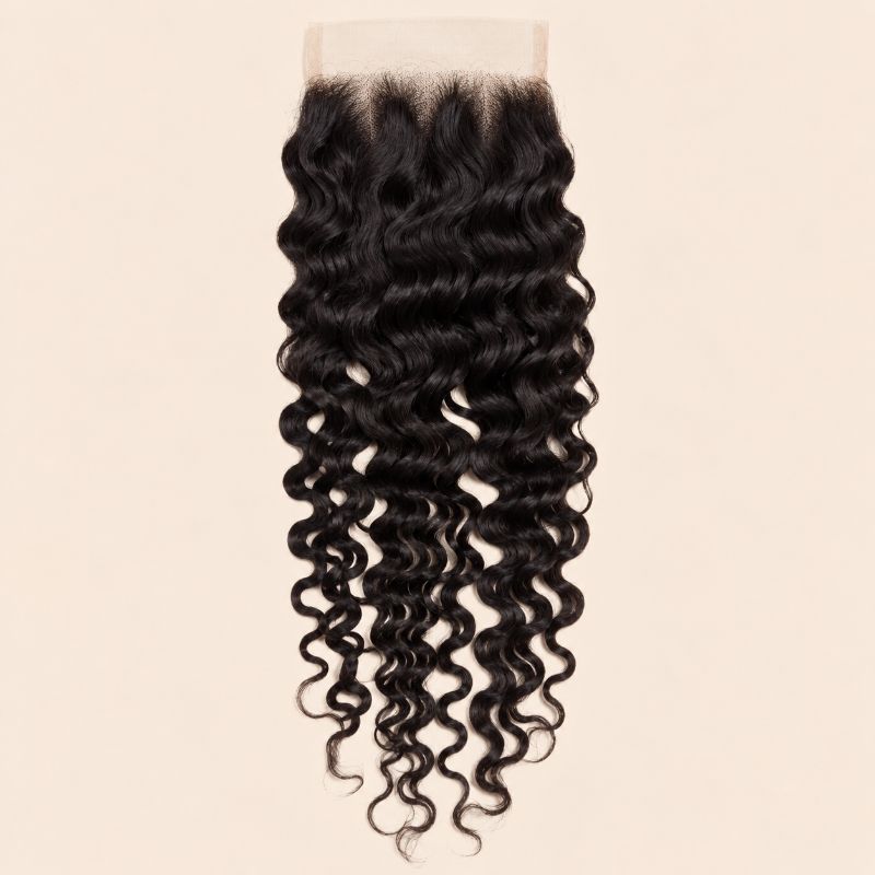 Burmese Curly 4x4 Swiss Lace Closure
