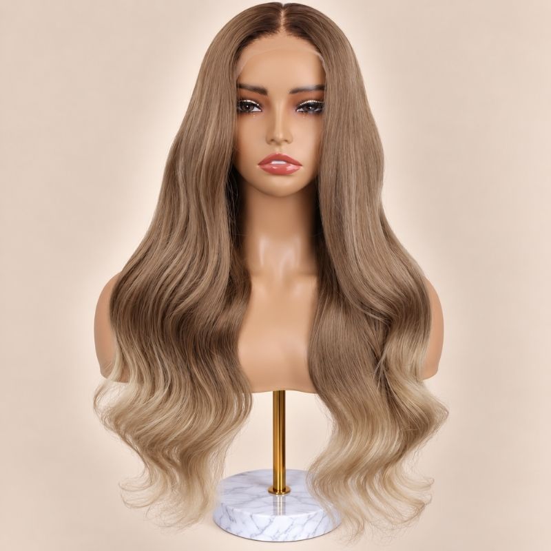 Shortbread Glueless 5x5 HD Closure Wig - Butter Blonde