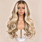 Sunlit Glueless 5x5 HD Closure Wig - Blonde Balayage