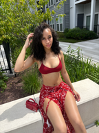 Brazilian water wave hair falling in soft ripples down the model's back