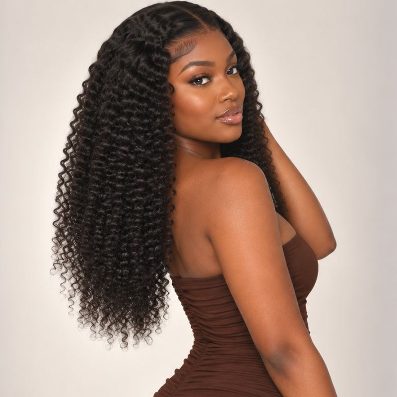 Jerry Curl Clip-In Hair Extensions