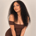 Kinky Curly Human Hair U Part Wig