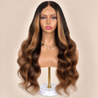 Cold Brew Glueless 5x5 HD Closure Wig - Espresso Balayage