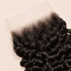 Raw Burmese Curly 5x5 HD Closure