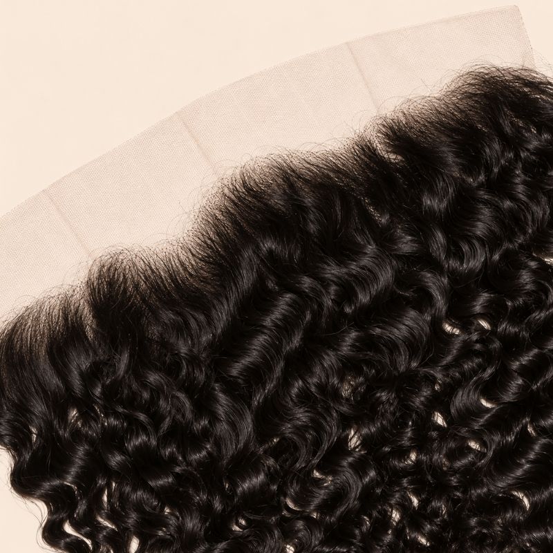 Raw Burmese Curly 13x4 HD Lace Frontal
