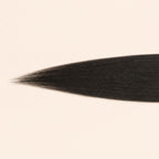 Narrow transparent lace base giving a six inch front-to-back parting space