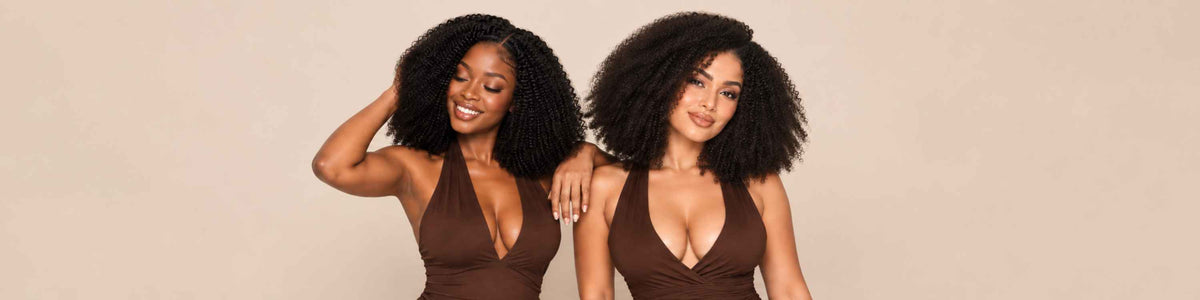 afro kinky curly hair extensions