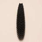 One ring of hand-twisted crochet boho braids