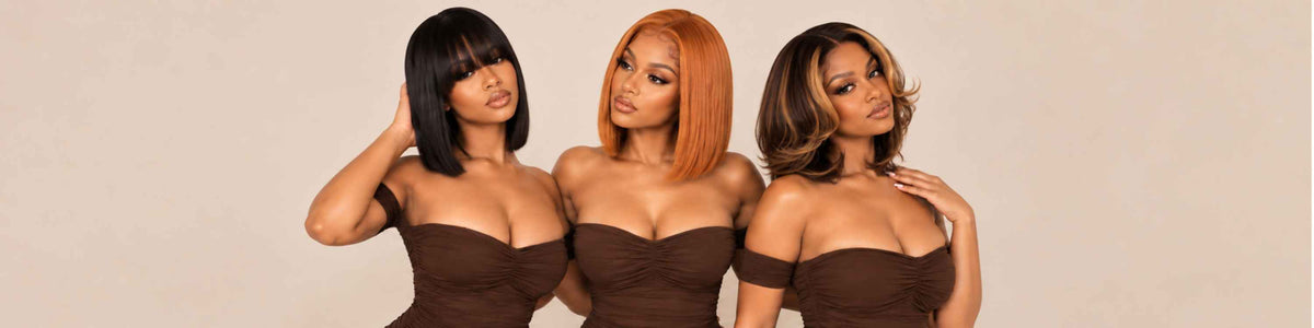 human bob wigs