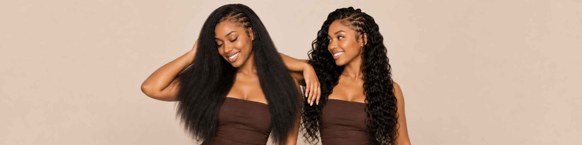 human feather crotchet hair
