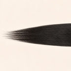 Close-up of the straight texture on a 2x6 HD lace closure