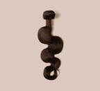 Color swatch of 2 chocolate brown virgin human hair