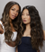 4 Dark Brown with 7 Dark Blonde Balayage Seamless Clip-In Hair Extensions