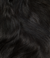 2 Soft Black Straight Seamless Clip-In Hair Extensions