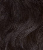 2A Soft Ash Black Seamless Clip-In Hair Extensions